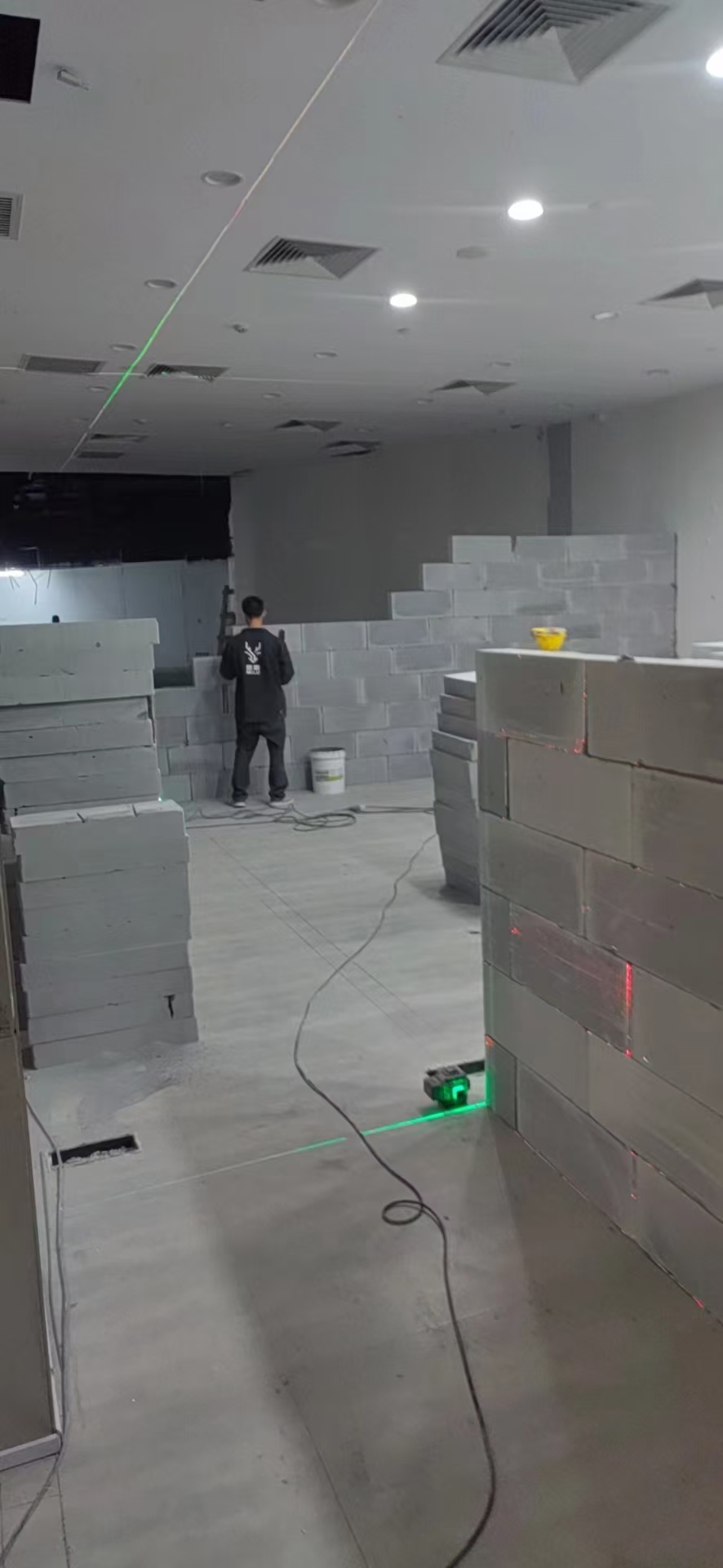 泡沫砖隔墙施工细节